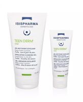 ISISPHARMA TEEN DERM GEL เจลล้างหน้าสำหรับผู้ที่เป็นสิวอุดตันหรือสิวอักเสบที่รุนแรงถึงปานกลาง