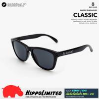 แว่นตา แว่นกันแดด Bakanad Classic Sunglasses - Glossy Black / Grey