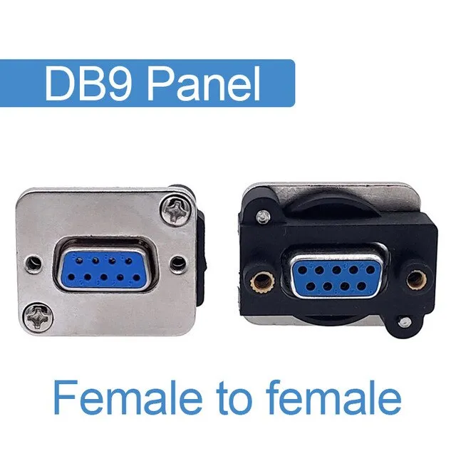 Db9 Data Cable Connector Plug Vga Plug Panel Mounting D Type Connector