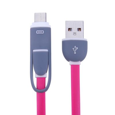 [cozy] 2 in 1 Micro USB+Type-C Sync Data and Charging Cable for Android