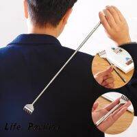 ◊☌☾ Practical Telescopic Pocket Scratching Massage Kit Stainless Steel Scratcher Handy Pen Clip Back Scratcher Relax