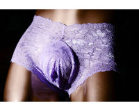 Lace underwear pouch boxershorts man panties sexy underwear calzoncillo hombre transparente boxer algodon hombre