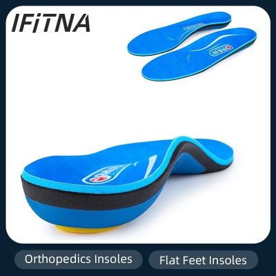 IFITNA Flat Feet Orthopedic Insoles Arch Support Template Plantar Fasciitis Orthotics Heel Pain Inserts Boots Sneaker Men Women Shoes Accessories