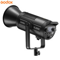 Godox SL200III Studio แฟลชวิดีโอ LED 215W พลังสูงแสงไฟสำหรับถ่ายภาพ5600K ± 200K หรี่แสงได้8 FX เอฟเฟกต์ไฟแอปรีโมทคอนโทรลติด TLCI97สำหรับบ้านสตูดิโอถ่ายทอดสดภาพบุคคลถ่ายภาพแต่งงาน