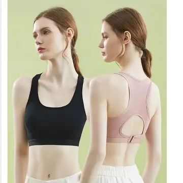 Cheap Women Wireless Seamless Padded Bra Yoga Running Gym Sports Bra Ice  Silk Breathable Sleep Bra Crop Top Vest Underwear
