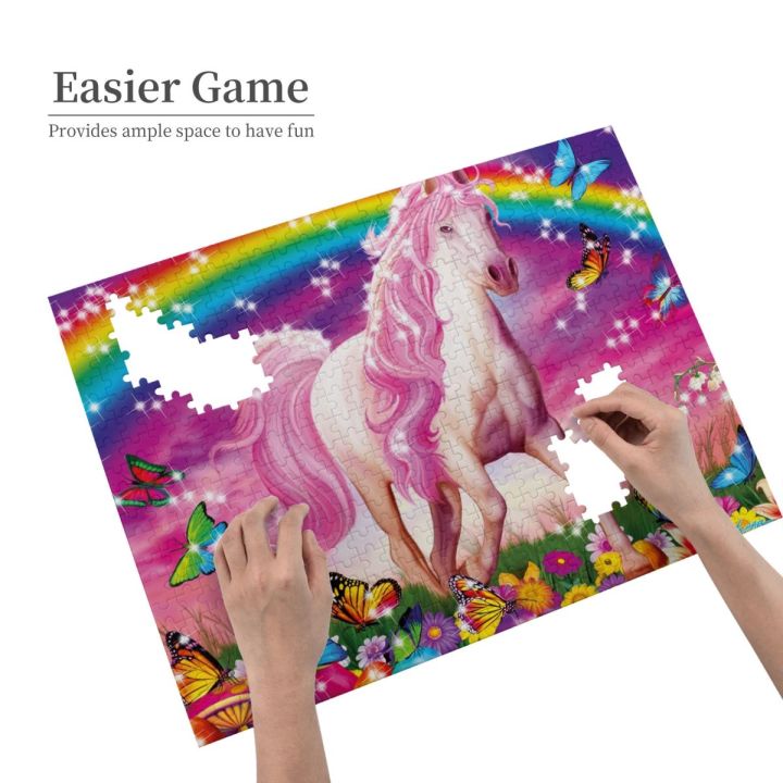 ravensburger-horse-dreams-wooden-jigsaw-puzzle-500-pieces-educational-toy-painting-art-decor-decompression-toys-500pcs