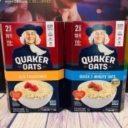 HÀNG CHUẨN MỸ Yến mạch QUAKER OATS yến mạch ông già 2.26kg-4.52kg