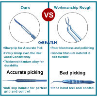 12ซม. nucleus บดแหนบ ophthalmic Forceps CLAMP สแตนเลสโลหะผสมไททาเนียม ophthalmic surgica: tooltip