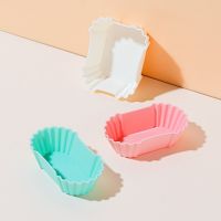 hot【cw】 Silicone Divider Cup Colorful Reusable Baking Dim Mold