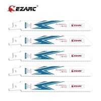 EZARC ใบเลื่อยโลหะสองลูกสูบเลื่อยใบมีดขนาด150มม. 225มม. 5ชิ้นสำหรับตัดโลหะ R922PM R622PM 14TPI ขนาด6นิ้ว/9นิ้ว