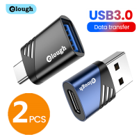 Elough USB 3.0 ถึง USB C Adapter OTG Type C ชายเป็น USB หญิง Converter สำหรับ Macbook PC Xiaomi Samsung Adaptador Tipo C ถึง Micro-Shaoeit