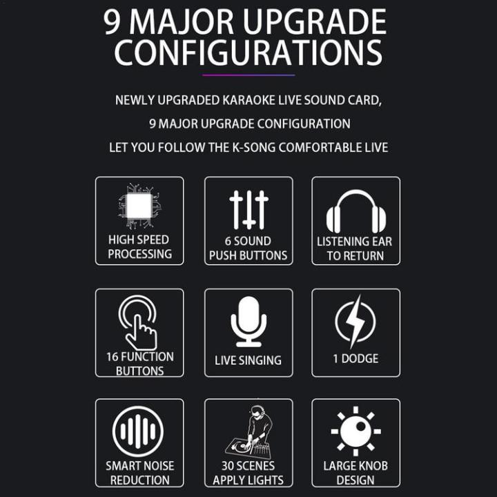 live-sound-card-v8-streaming-mixer-sound-card-7-modes-live-streaming-live-karaoke-sound-card-mixer-audio-mixer-for-recording-pc-richly