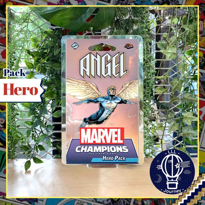 Marvel Champions LCG The Card Game – Angel Hero Pack [บอร์ดเกม Boardgame]