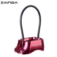 XINDA Professional Rappel ATC อุปกรณ์บีเลย์อลูมิเนียม25KN อุปกรณ์ปีนเขากลางแจ้งการตั้งแคมป์และการเดินป่า