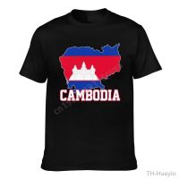 【hot】℗  Cambodia Flag Cambodian Map ITS IN MY Men T-shirt Boys Tees T Shirt Hip Hop Tshirts XS-5XL Cotton