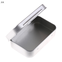 JIA 95*60*20mm Metal Tin flip Storage BOX Case Organizer for Coin Candy Keys