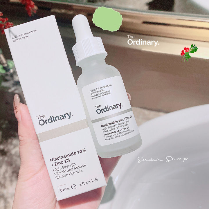 the-ordinary-niacinamide-10-zinc-1-serum-30ml-การดูแลสิว-กระชับรูขุมขน-สกินแคร์ลดสิว-ทำให้รอยสิวจางลง-กำจัดสิวหัวดำ-ผลัดเซลล์ผิว-ลดสิวอุดตัน