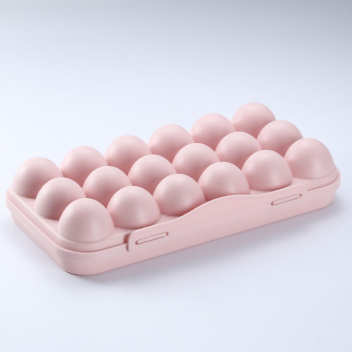 kitchen-refrigerator-fresh-keeping-box-refrigerator-egg-storage-solution-buckle-type-egg-storage-box-divided-egg-tray-egg-grid-with-lid