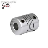 D25L30 Aluminum Flexible Coupling Motor Shaft Coupler BR 6.35mmx10mm 8mmx10mm 5mm 6mm 6.35mm 8mm 10mm 12mm OD 25x30mm 3D Printer