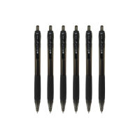 UD PENS ปากกาเจล Smooth SGN-107 (0.7) - Black จำนวน 6 ด้าม