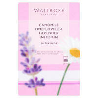 ส่งฟรี ส่งตรงจากร้านไทย Waitrose Love Life Camomile Limeflower Lavender Infusion Tea Bags 30g. เก็บเงินปลายทาง