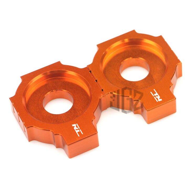 บล็อกปรับโซ่อลูมิเนียม-cnc-สําหรับรถจักรยานยนต์-ktm-duke-390-125-200-rc200-rc250