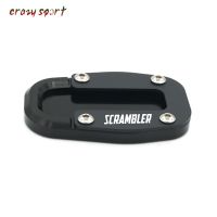 Side Kickstand Stand Extension Support Plate For Ducati Scrambler Classic 2015 2016 2017 Motorocyle Accessories