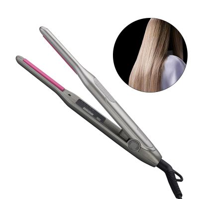 ❁₪ Titanium Flat Iron Hair Straightener Professional Fast Electric Straightening Curls Styling Tool