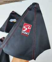 ถุงเกียร์ ถุงครอบเกียร์กระปุก SKUNK2 RACING หนังเย็บด้ายแดง เหมาะสำหรับรถเก๋งเป็นหนังอย่างดี