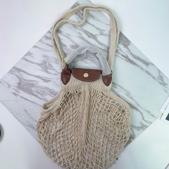 ningjoint bag bag LONGCHAMP mesh women's Filet bag Gallic]