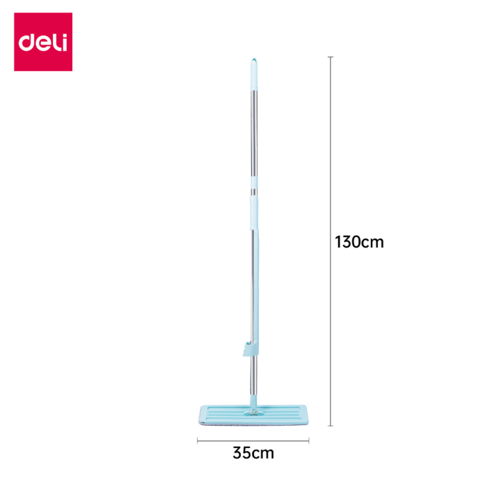 ไม้ถูพื้นหัวแบน-หมุนได้-360-องศา-ไม้ถูพื้นรีดน้ำในตัว-ม็อบ35ซม-ไม้ถูพื้นแบบรีดน้ำและฝุ่นผงในตัว-ไม้ถูพื้น-มีที่รีดน้ำในตัว
