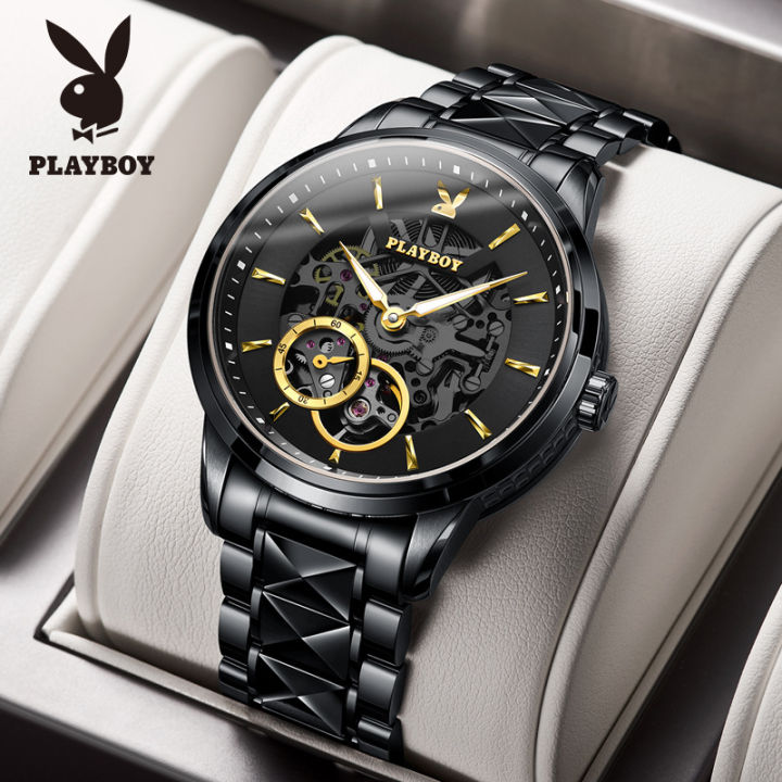 PLAYBOY[100Genuine]5532 Brand Watch Automatic Mechanical Watch ...