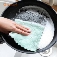 10 Pack Super Absorbent Microfiber kitchen dish Cloth Tools tableware Household Cleaning Towel