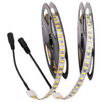 1M 2M 3M 4M 5M LED Strip Light 12V 5630 SMD 120led/m เทป LED แบบยืดหยุ่นพร้อมขั้วต่อ DC ไม่กันน้ำเย็นสีขาว/Warm White-asferttyre