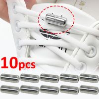 Shoelaces Semicircle Buckles No Tie Buckle Connector for Shoes Sneakers Shoelace Quick Tie Shoe Laces Metal Capsule Ties Lock