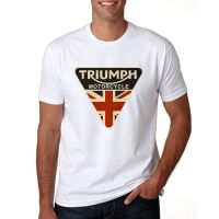 Fsahion Triumph เสื้อยืดลําลอง แขนสั้น คอกลม พิมพ์ลายธงอังกฤษ เข้ากับทุกการแต่งกาย สําหรับผู้ชาย 584993 S-5XLS-5XL