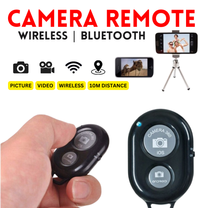 wireless selfie remote for iphone