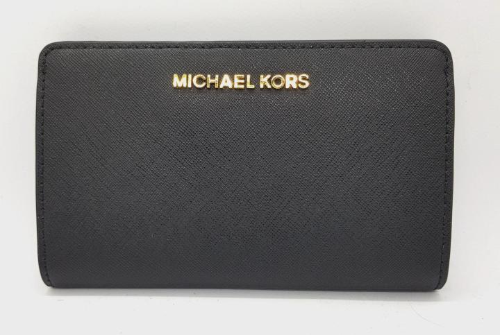 Michael Kors Jet Set Travel Slim Bifold Wallet with Snap Closure Button  35H8GTVF2L | Lazada