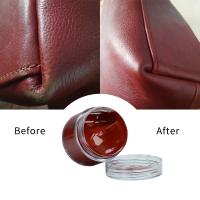 【LZ】♞✧☏  30ml Dark Red Leather Coloring Paint Shoe Cream for Bag Sofa Car Seat Scratch Leather Dye Repair Restoration Color Change Paint