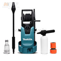 MAKITA เครื่องฉีดน้ำแรงดันสูง 130 บาร์ รุ่น HW1300 กำลังมอเตอร์ 1800 วัตต์ มีฟังก์ชั่น Self-Priming ดูดน้ำจากถังหรืออ่างเก็บน้ำแทนก๊อกน้ำ เหมาะสำหรับใช้งานภายในครัวเรือน ( M011-HW1300 )