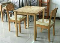 SE FURNITURE ชุดโต๊ะอาหาร HAVANA ขนาด 2 ที่นั่ง // MODEL : TB#212-O-T ดีไซน์สวยหรู สไตล์เกาหลี เก้าอี้หลังต่ำ สินค้าขายดี แข็งแรงทนทาน ขนาด 70x70x75 Cm