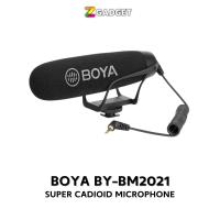 boya by-bm2021 super cadioid microphone ไมโครโฟนติดกล้อง สมาร์ทโฟน คอมพิวเตอร์ ไมค์อัดเสียง