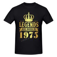 Legends Are Born In 1975 47 Years For 47th Birthday Gift T-shirt Streetwear  Graphics Tshirt s Tee Top - T-shirts - AliExpress