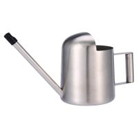 300ml Watering Metal Can Mini Stainless Steel Watering Can Which is Durable for Home Indoor Office Plants Watering Watering Systems  Garden Hoses