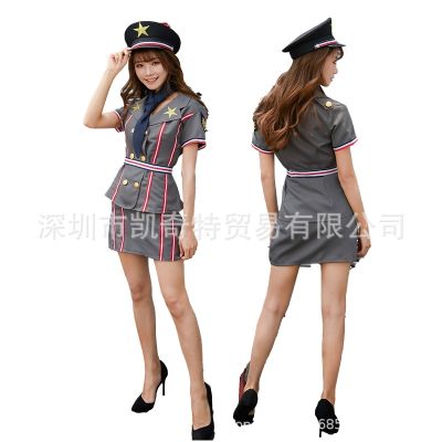 [COD] New and uniform role-playing navy sailor costume policewoman stage