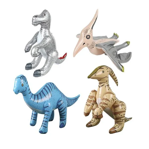 New Inflatable Blow up Dinosaurs PVC Toy Kids Beach Pool Toy Party