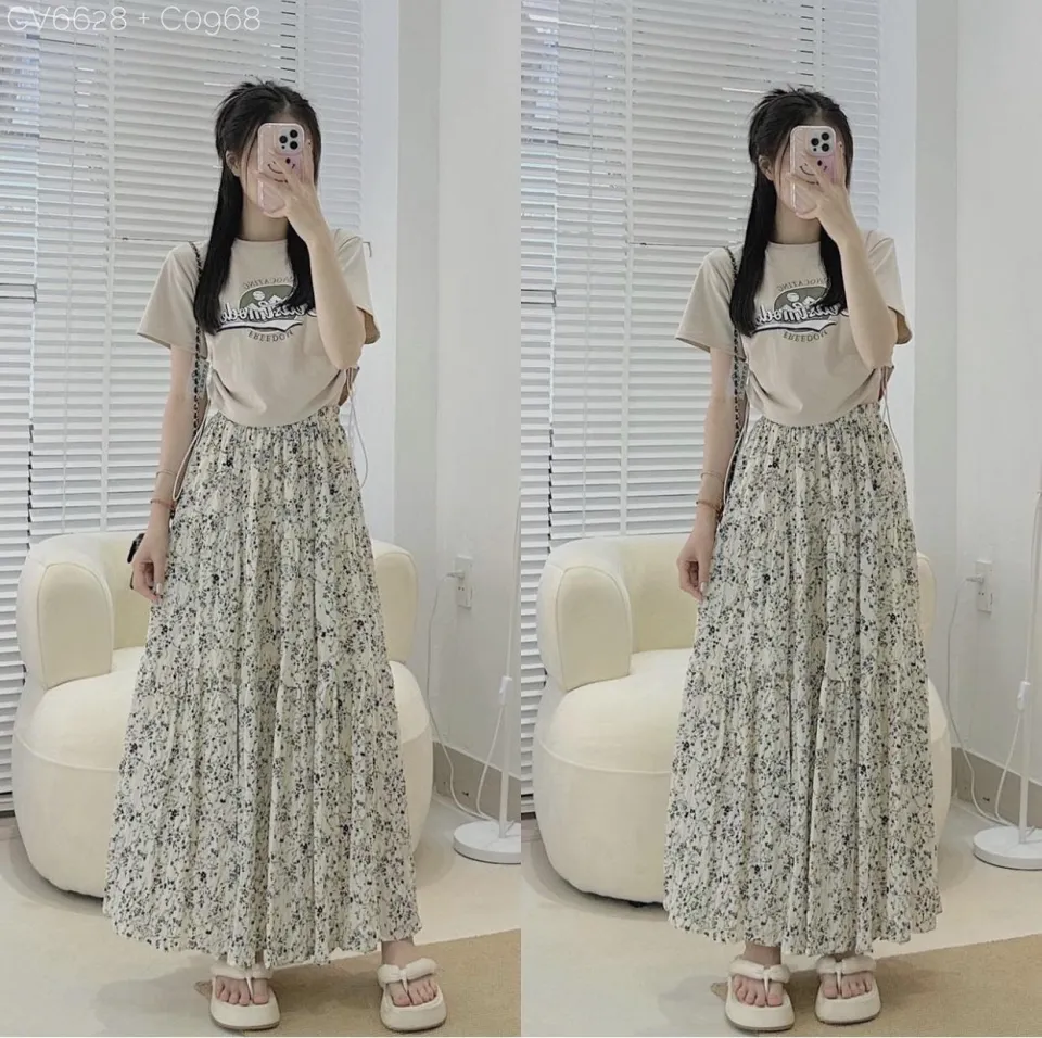 Chia sẻ 90+ chân váy vintage hoa nhí dễ thương nhất - Sai Gon English Center