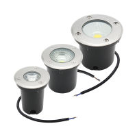 1PCS LED underground Light 3W 5W 7W 9W 12W DC 12V 85-265V For Outdoor Ground Garden Path Floor Buried Yard Spot Landscape