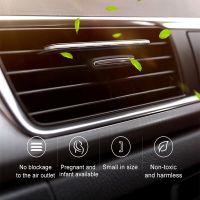 Car Interior Air Freshener Vent Clip Outlet Air Condition Diffuser Solid Flavoring Perfume Fragrance Auto Smell Accessories