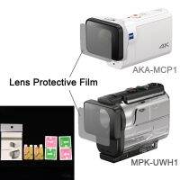 Clear Lens Protector Film For AKA-MCP1 MPK-UWH1 For sony action cam HDR-AS300r AS50v FDR-X3000R Accessories